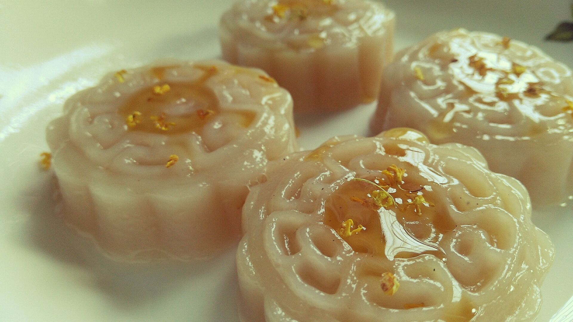 桂花藕粉糕