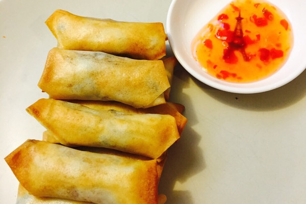 健康免炸 素春卷 #空气炸锅#的做法_【图解】