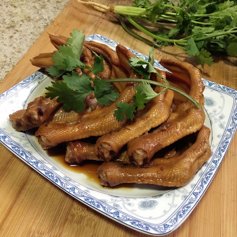 卤水懒人新手的常坐鸭掌家常菜图片