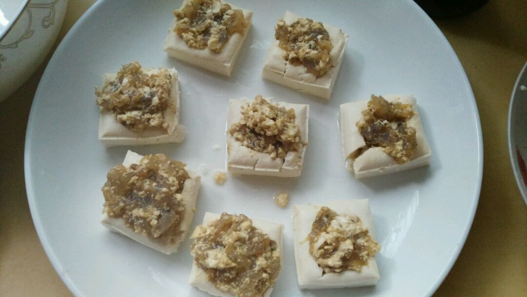 虾滑蒸蛋蒸豆腐