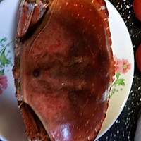 美味面包蟹（一蟹两吃：蟹黄炒饭、姜葱炒蟹）的做法图解1