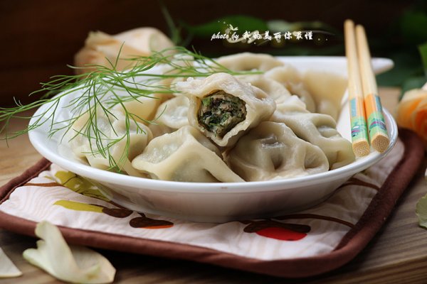 冬至到,吃饺子【茴香猪肉饺】