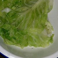 圆白菜包饭的做法图解1
