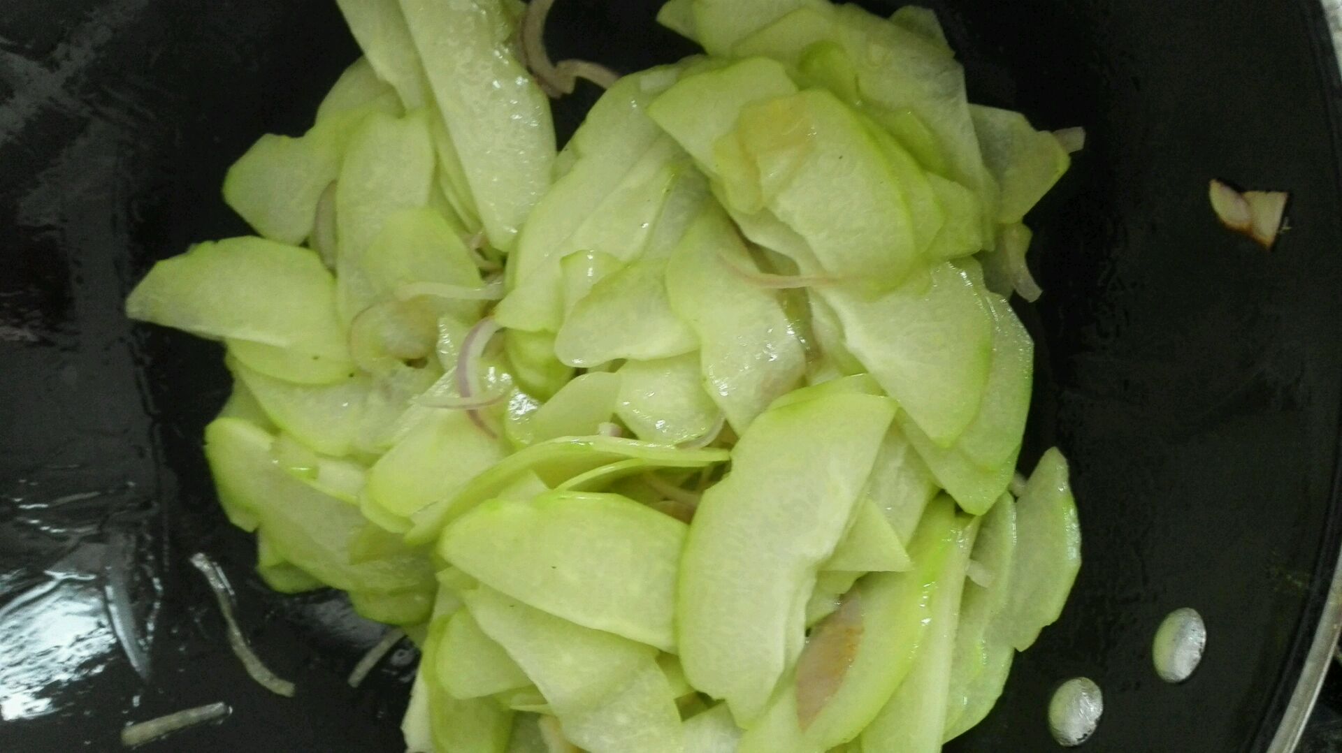 清炒佛手瓜怎么做_清炒佛手瓜的做法_豆果美食