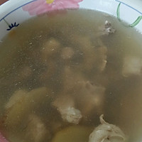 蛏干排骨汤的做法图解2