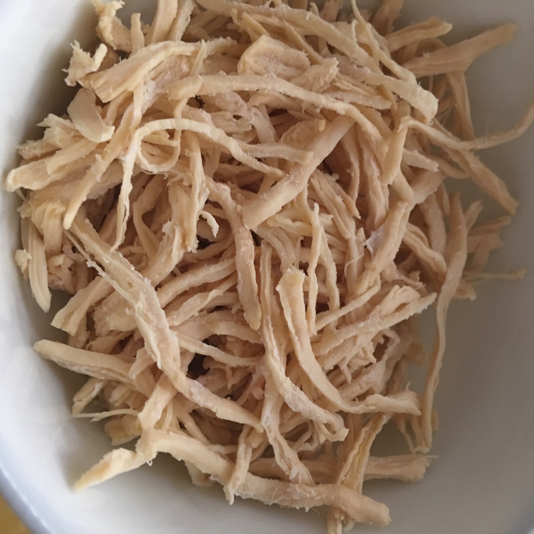 减肥低脂无油鸡肉丝
