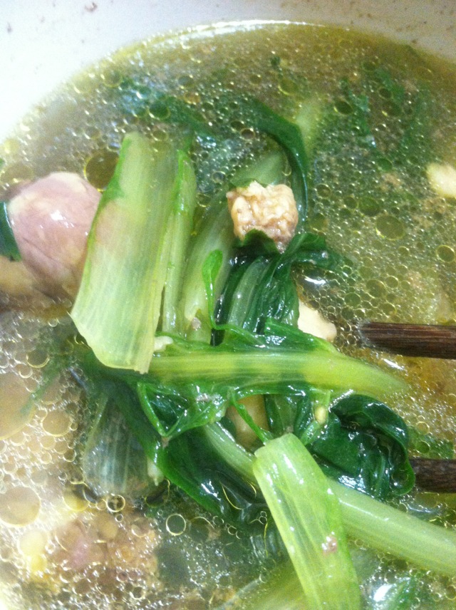 鸡杂汤