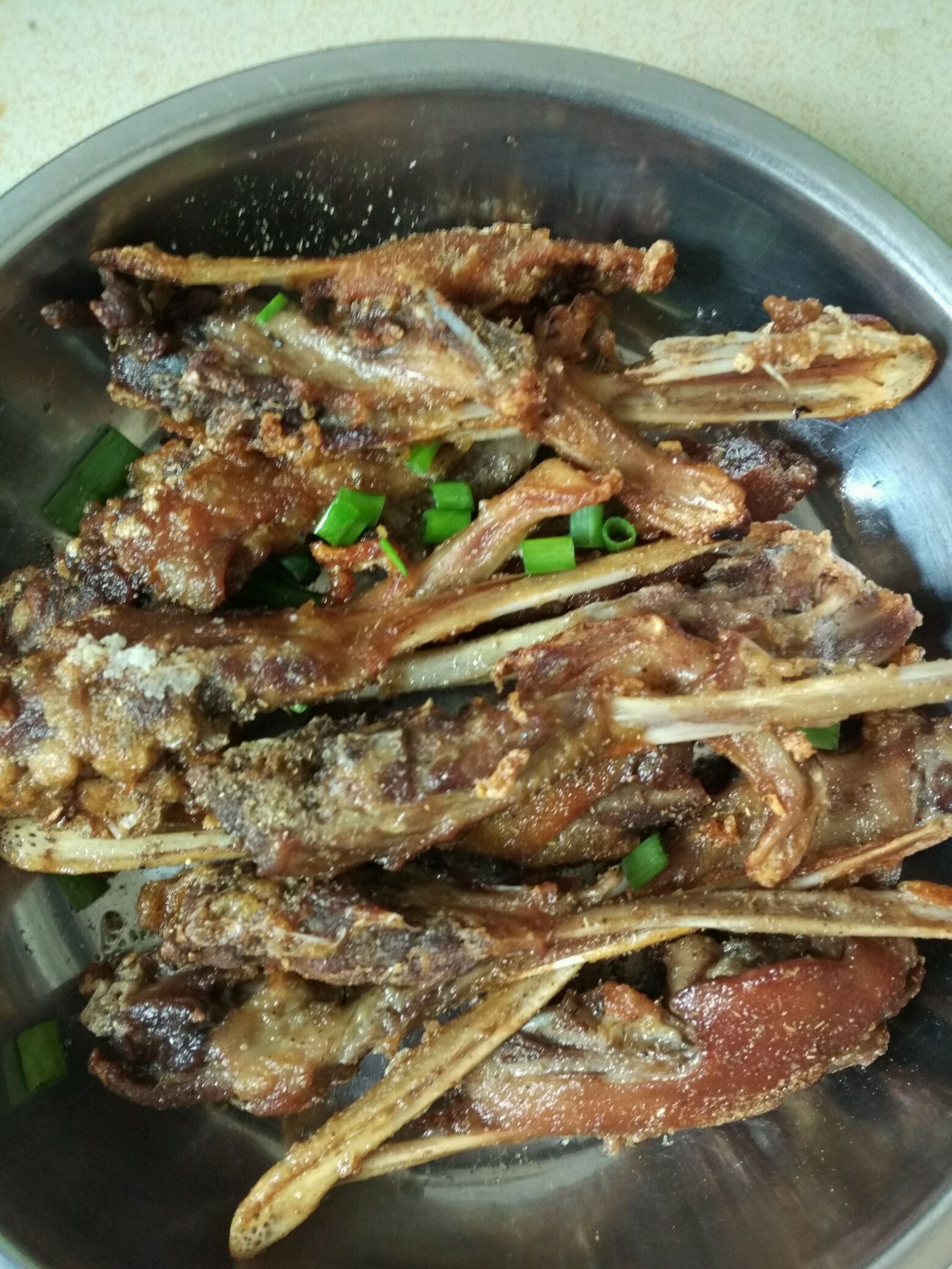 椒盐鸭下巴