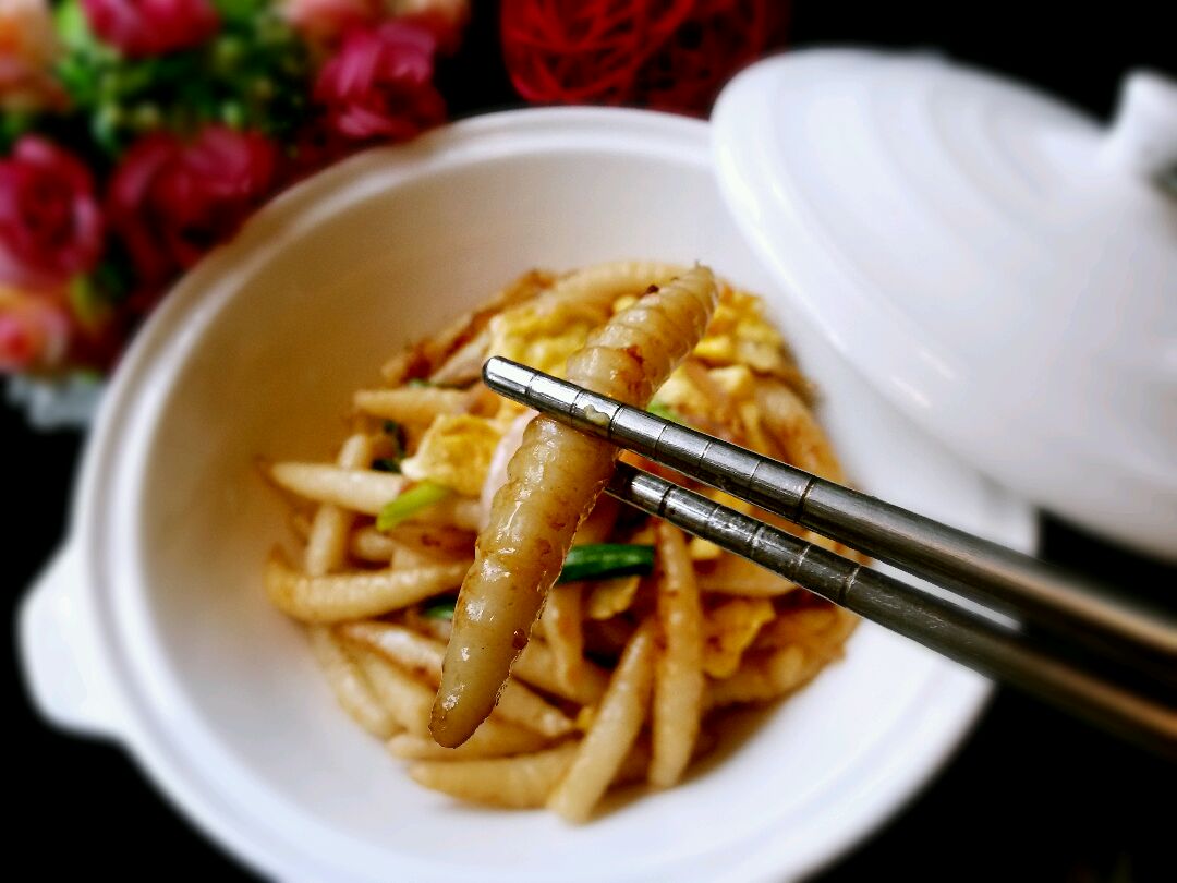视频鸡蛋粉虫煲豆角洋葱什么来头图片