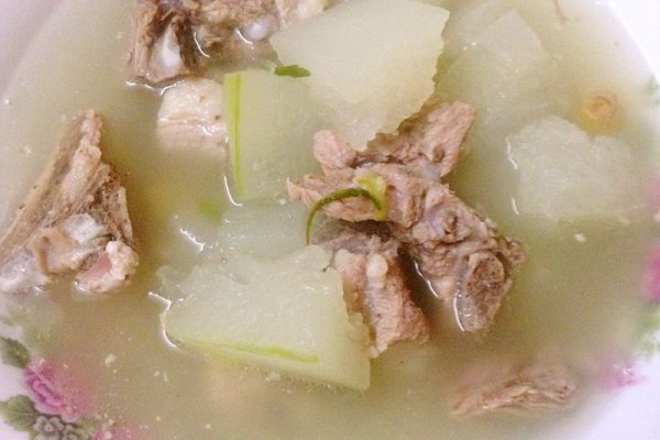 排骨冬瓜汤的做法_【图解】排骨冬瓜汤怎么做