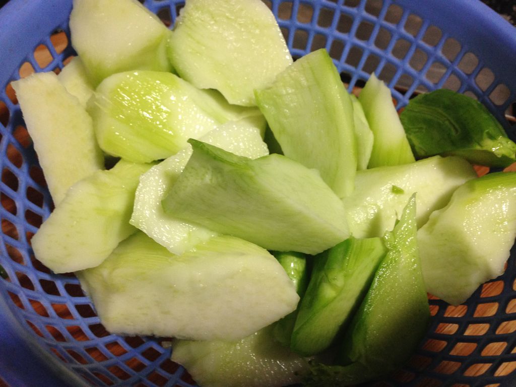 芥兰梗炖藜麦【纯素】