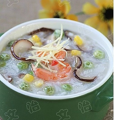 田园时蔬粥