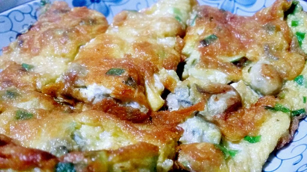 【生蚝煎鸡蛋】的做法