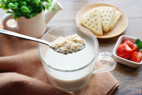 牛奶燕麦片#急速早餐