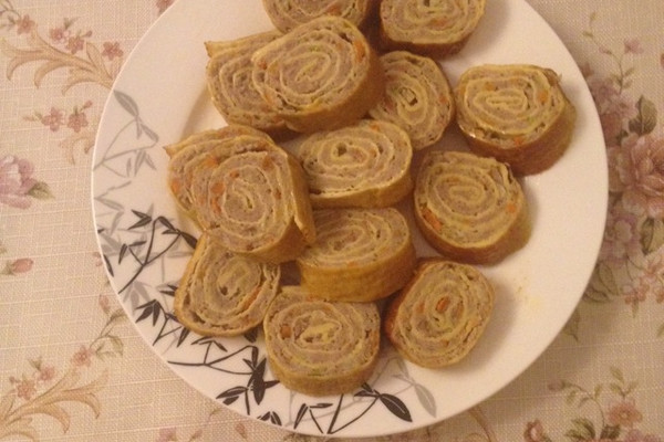 熏干豆腐卷的做法_【图解】熏干豆腐卷怎么做如何做好吃_熏干豆腐卷家常做法大全_水妹妹_豆果美食