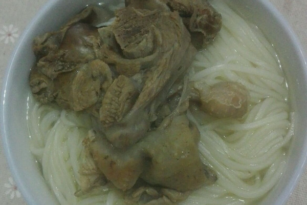 自制挂面挂面的做法_【图解】自制鸡汤鸡汤怎瘦v挂面食谱图片