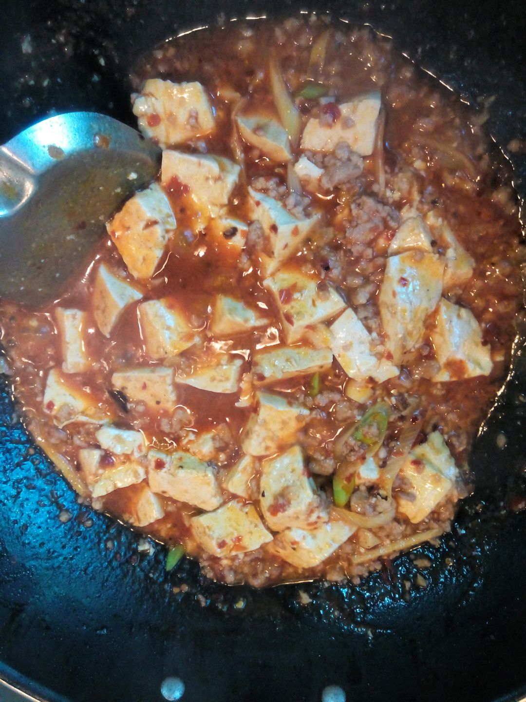 怎么做如何做好吃_肉末豆腐(家常麻婆豆腐)家常做法大全_西贝木目勿