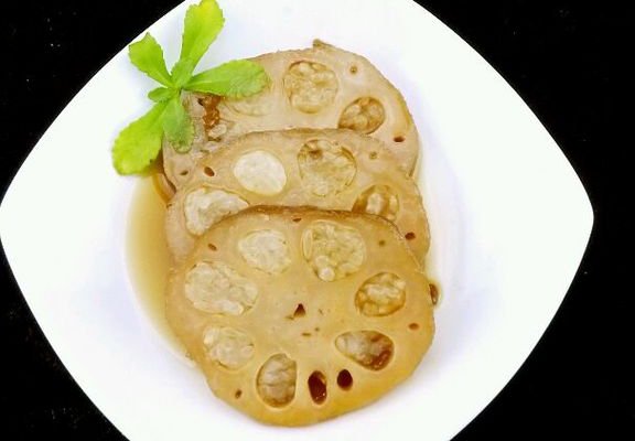 懒人版焦糖糯米莲藕--简单易学的做法_【图解