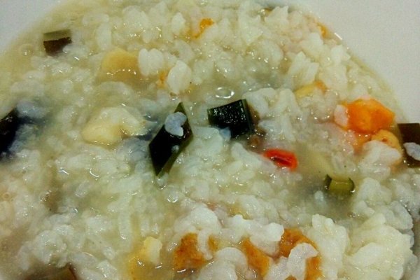海鲜粥的做法 带子