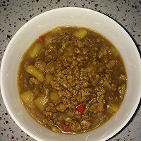 肉末炖土豆的做法图解1