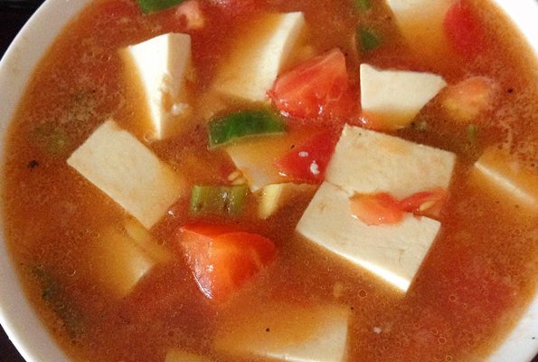 番茄豆腐汤的做法_【图解】番茄豆腐汤怎么做