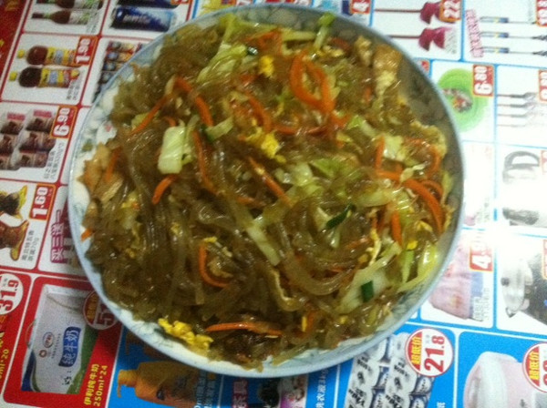炒红薯粉
