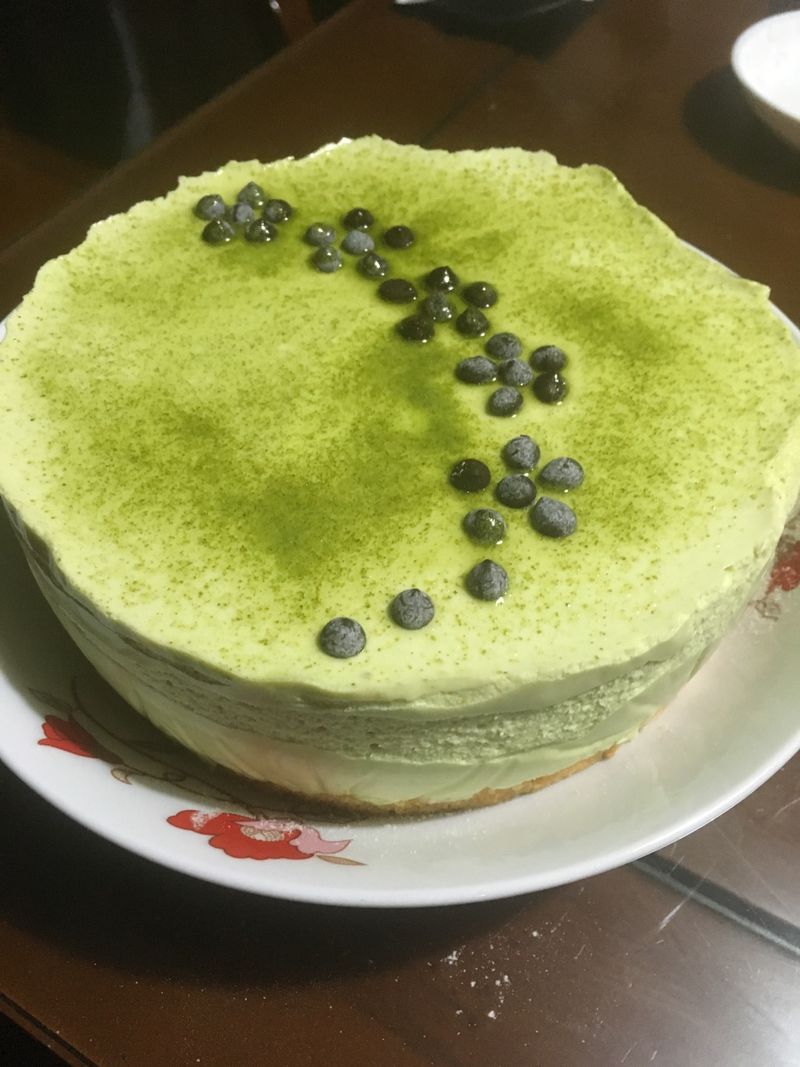 抹茶慕斯蛋糕的做法