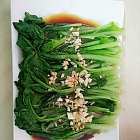 白灼小白菜的做法图解1