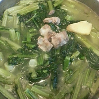 春菜排骨煲的做法图解1