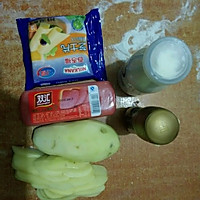 黑椒芝士土豆泥的做法图解1
