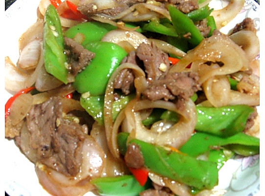 牛肉炒笋干绍兴毛豆洋葱图片