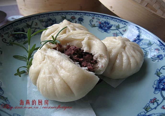 中式基础面点手工【豆沙包】的技巧分享