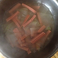 冬瓜烧火腿的做法图解1