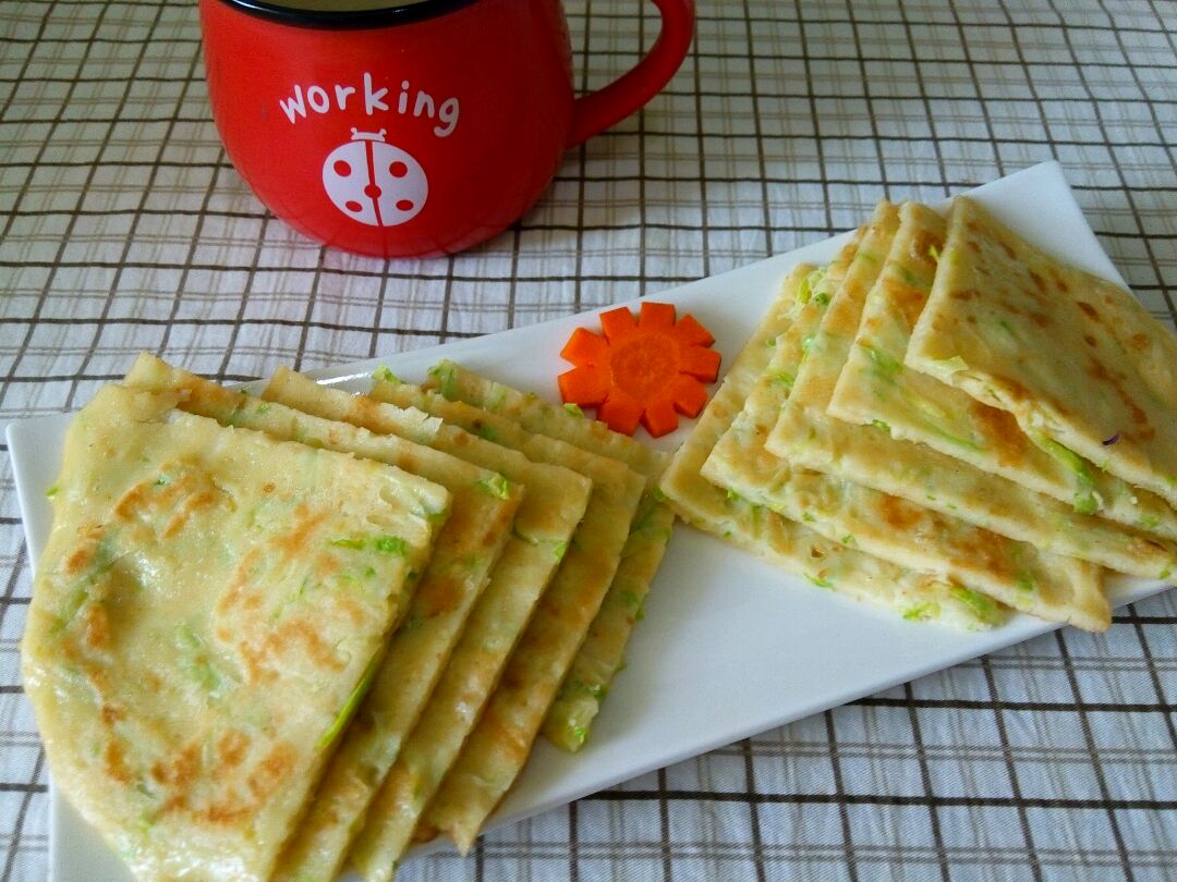 西葫芦鸡蛋饼的做法_【图解】西葫芦鸡蛋饼怎么做如何