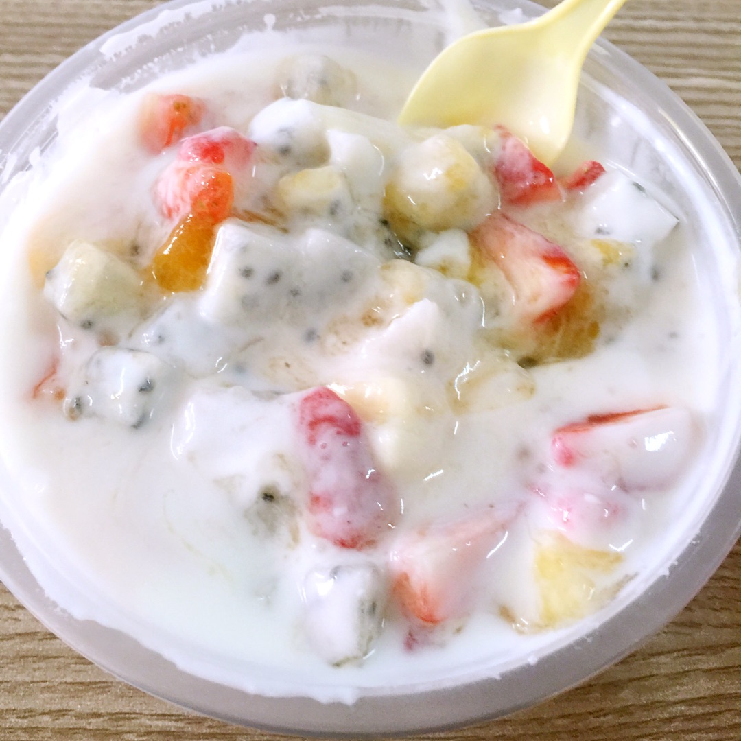 奥利奥酸奶水果捞的做法步骤图,怎么做好吃