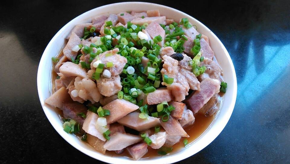 做法蒸鲳鱼的排骨如何快速清理香芋图片