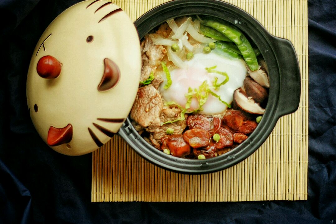 隔夜饭做煲仔饭