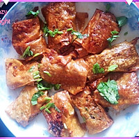 豆腐皮包肉的做法图解1