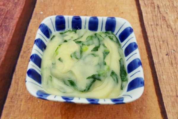 【蔓德拉的厨房】青菜玉米糊的做法_【图解】