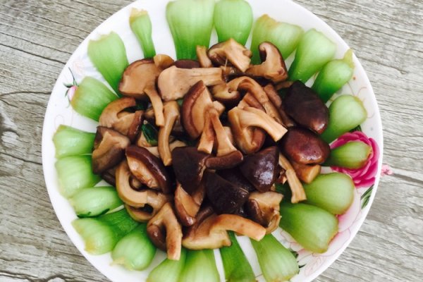 香菇油菜的做法_【图解】香菇油菜怎么做如何