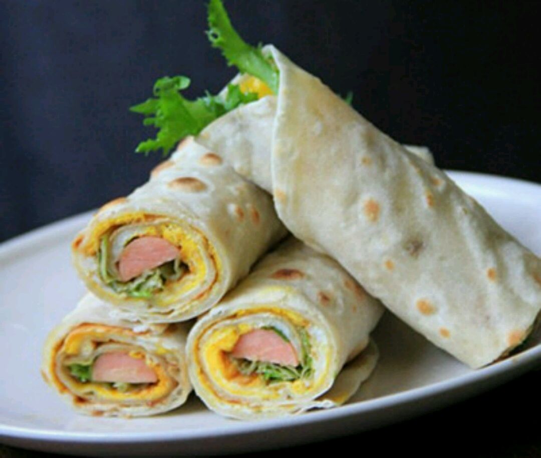 鸡蛋早餐饼的做法_【图解】鸡蛋早餐饼怎么做如何做
