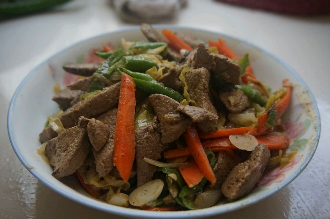 酸辣猪肝扇贝入不进味道图片