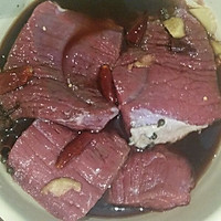 椒麻牛肉的做法图解1