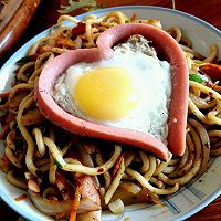 牛肉酱乌冬面的做法图解1