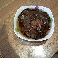 松茸土豆炒肉片的做法图解1