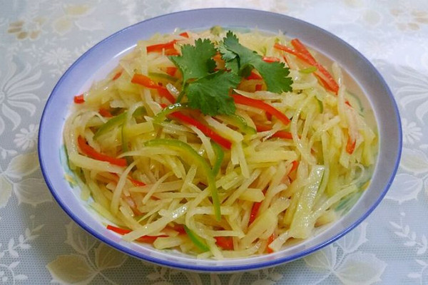 双椒土豆丝