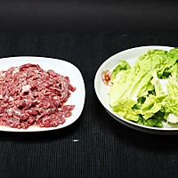 菜男干炒牛肉面的做法图解1