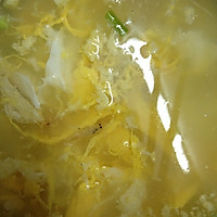 虾米鸡蛋汤的做法图解1