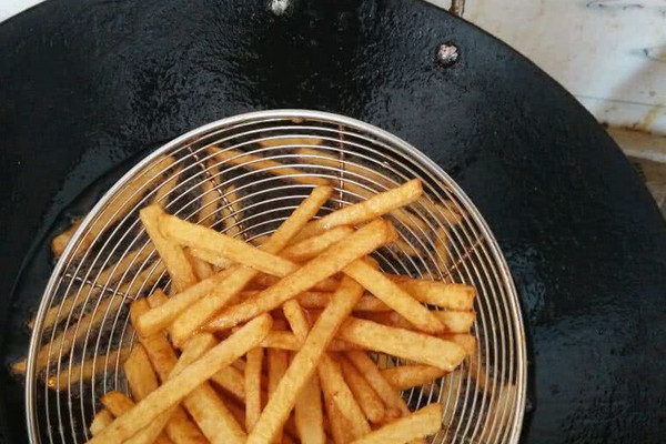懒人版简易炸薯条 自制小零食