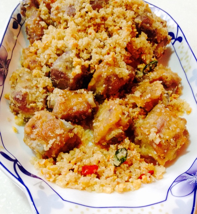 孜然味避风塘排骨的做法图解11